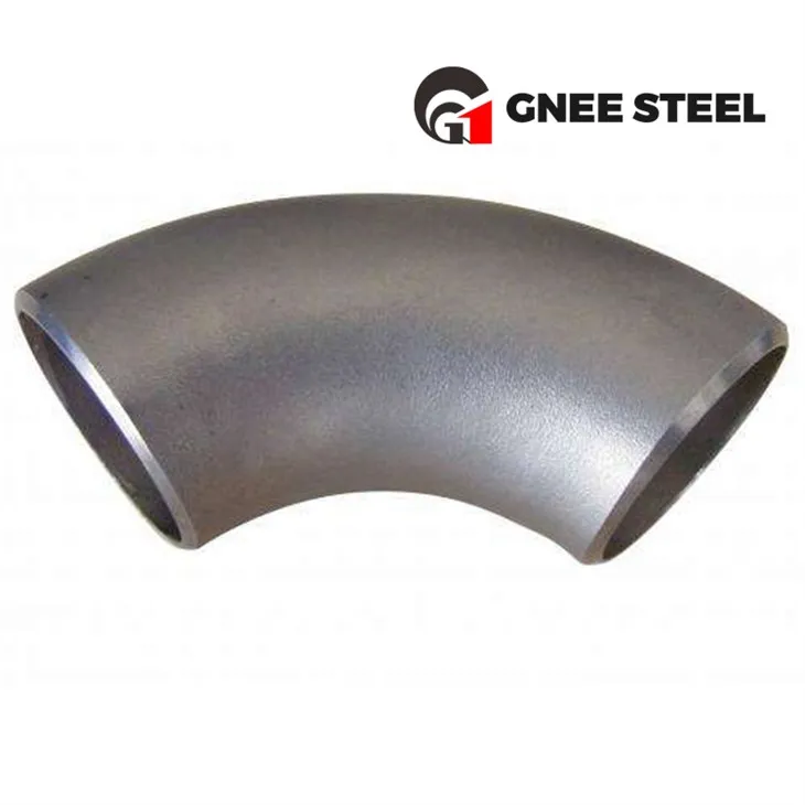 Coude de tuyau en acier à 90 degrés
