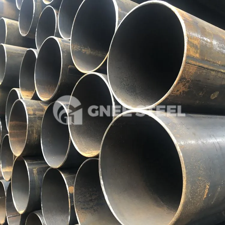 Tuyau en acier soudé à l'arc A139 EFW