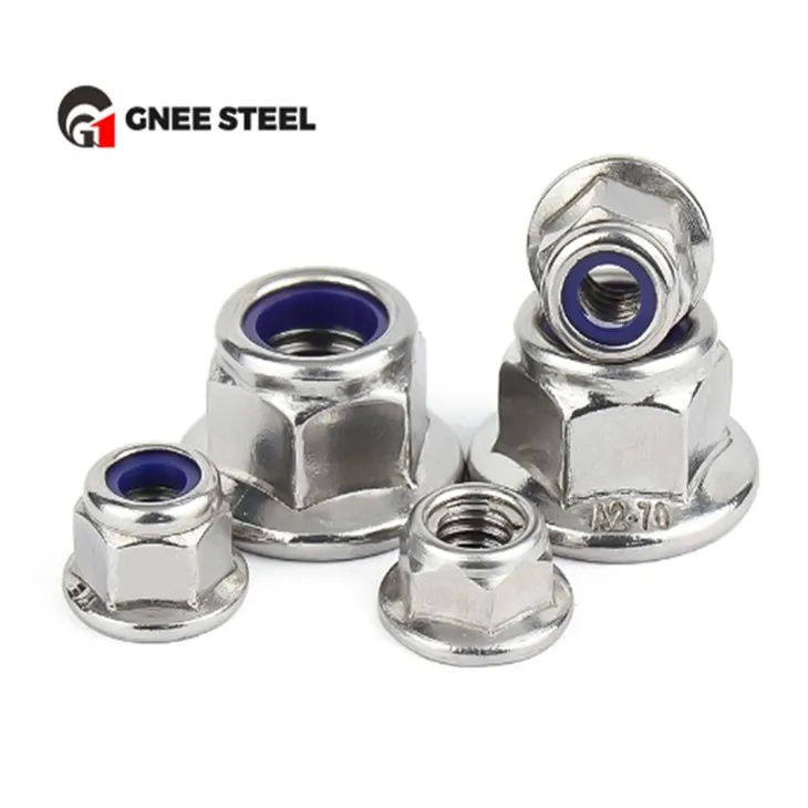 Écrous Nylock à embase DIN6926