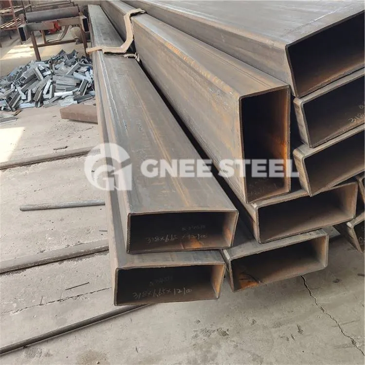 Sections creuses rectangulaires EN10210 finies à chaud