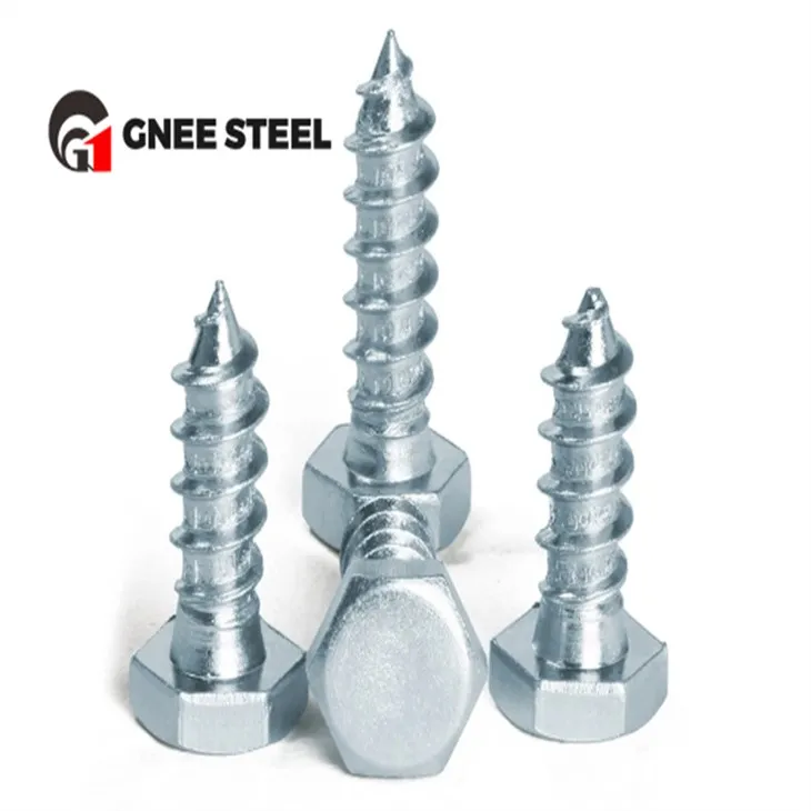 Vis à bois à tête hexagonale SS316