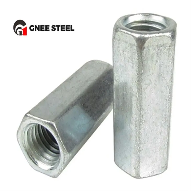 SS316 Long Hex Coupling Nuts