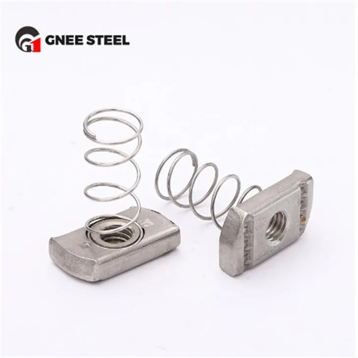 Écrous à ressort en acier inoxydable